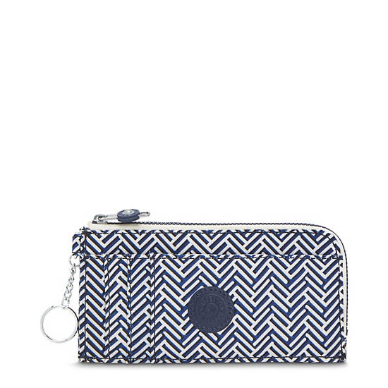 Kipling Dafni Printed Wallet Pung Blå | DK 2176YX